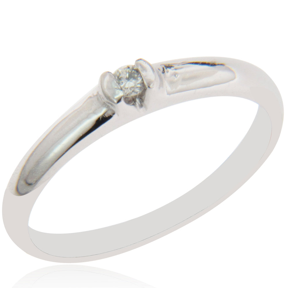 ANILLO CON DIAMANTE 0.8CT 14K