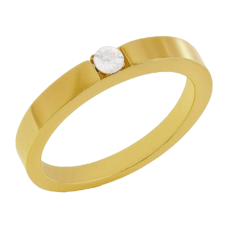 ANILLO CON DIAMANTE