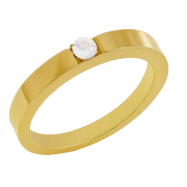 ANILLO CON DIAMANTE