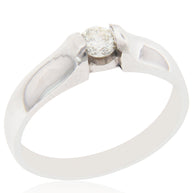 ANILLO CON DIAMANTE 14K 0.35 CT