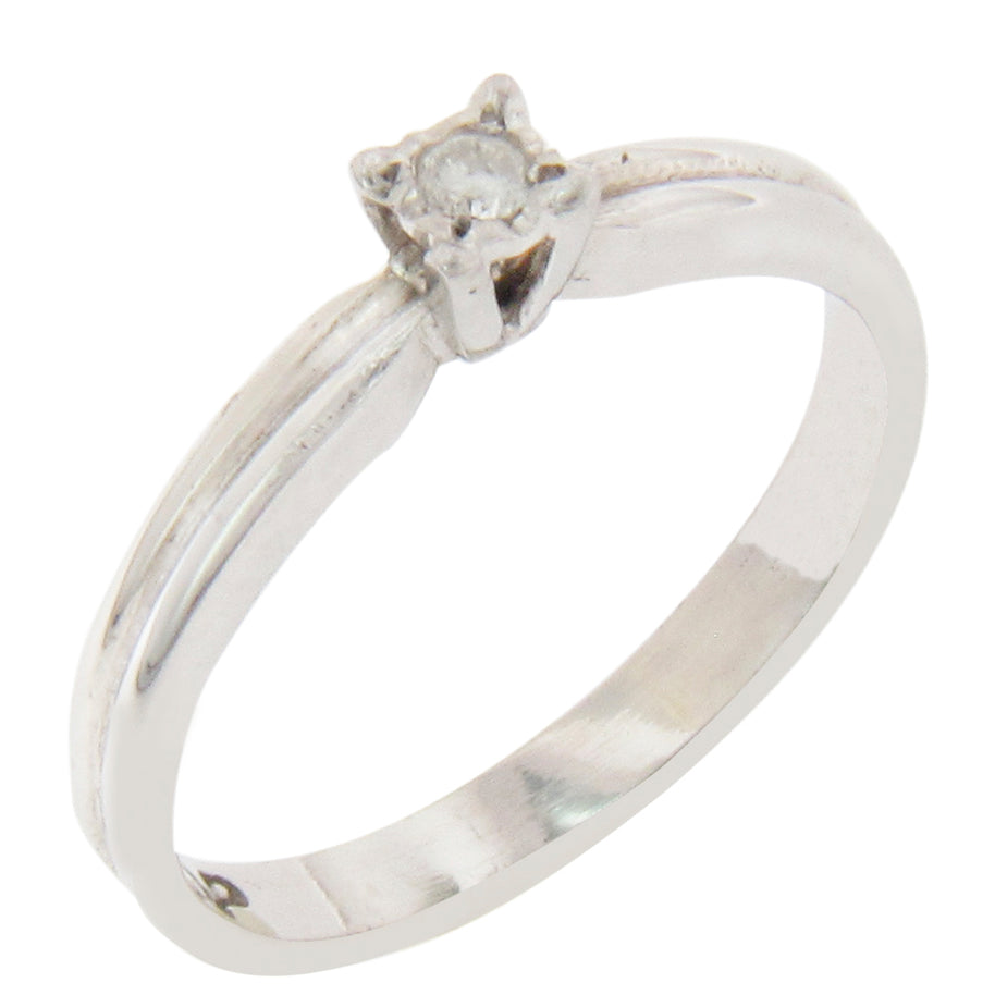 ANILLO CON DIAMANTE 14K 0.3 CT