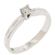 ANILLO CON DIAMANTE 14K 0.3 CT