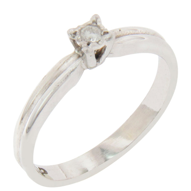 ANILLO CON DIAMANTE 14K 0.3 CT
