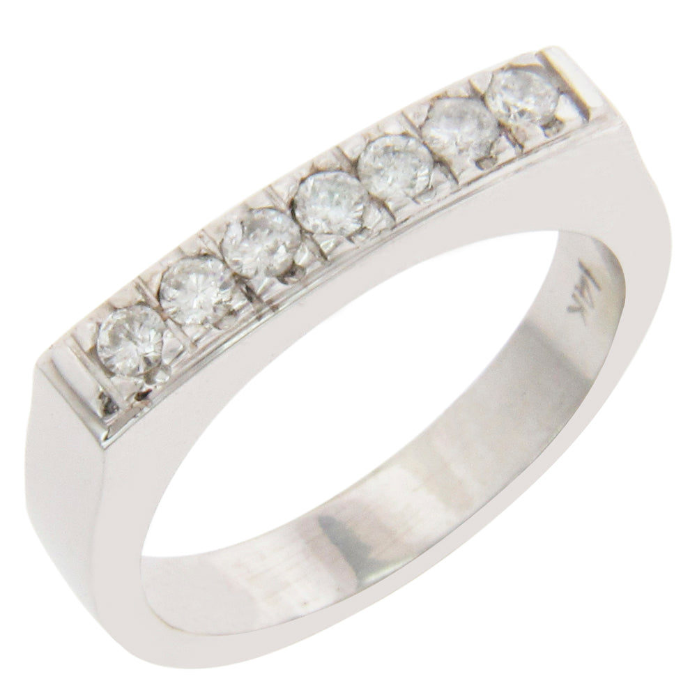 ANILLO CON DIAMANTE 0.35 CT 14K